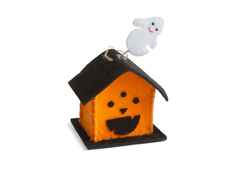 Family 58337 Halloween-i házikó dekoráció, 3 féle