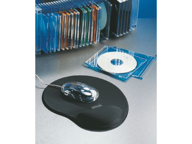 Esselte Fashion zselés egéralátét, fekete (67106)