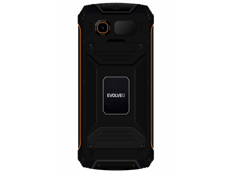 Evolveo StrongPhone Z6 Mobiltelefon, fekete/narancssárga