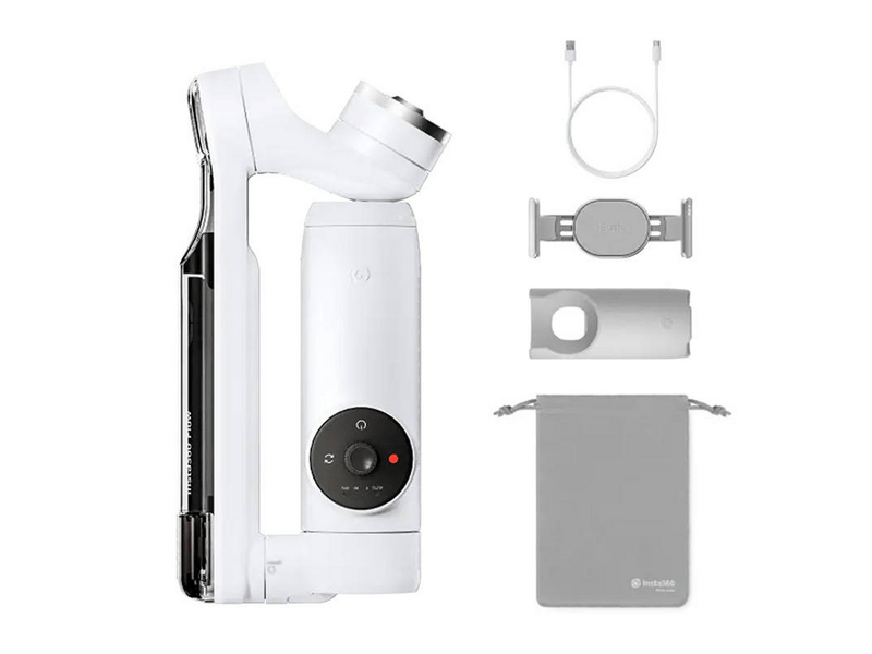 Insta360 Flow Gimbal Creator készlet, fehér (CINSABBA Flow02)