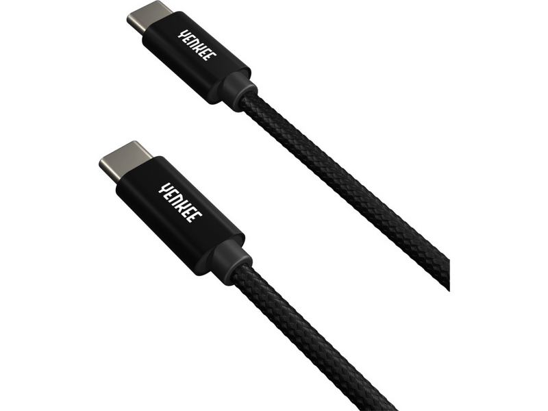Yenkee YCU C02 BK USB-C 2.0 kabel, 20 cm