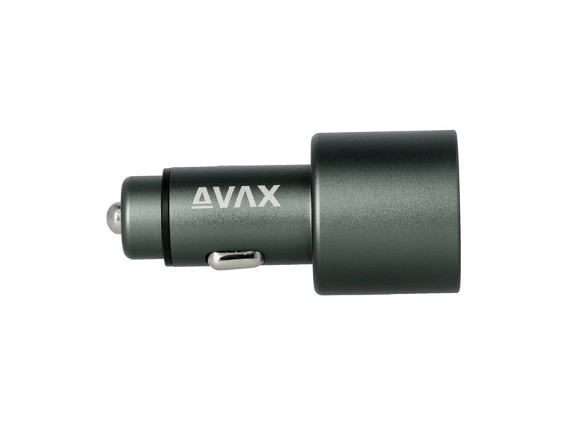 Avax CC665B CARLY+ USB-A/Type C 83W Autós töltő, fekete