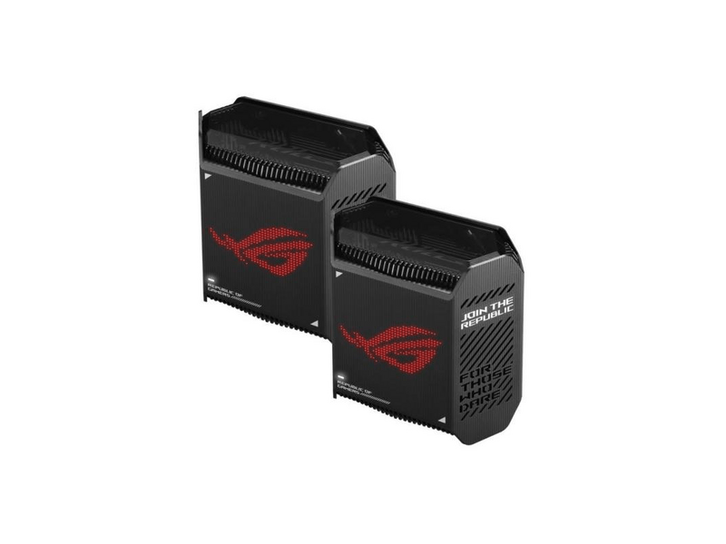 Asus ROG Rapture GT6 (2-Pack) Tri-Band WiFi 6 Mesh Rendszer, fekete