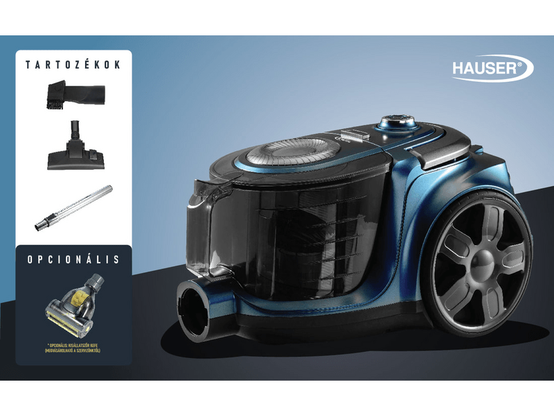 Hauser VC-730 Porzsák nélküli porszívó