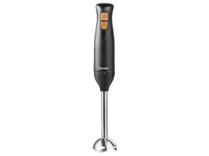 Botmixer,600W,fekete/fa