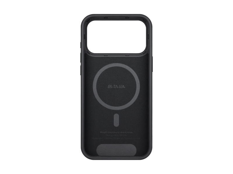 Pitaka Aramid UltraGuard iPhone 17 Pro Max tok, fekete (KI1701PBM)