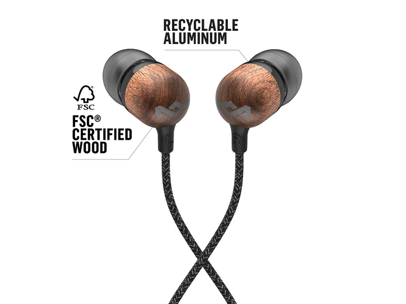 Marley Smile Jamaica Signature Black žičane slušalice (EM-JE041-SB)