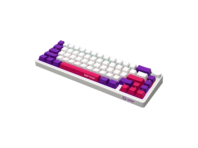 Lorgar KBP70MW Billentyűzet, fehér (LRG-KBP70MW-WH-US)