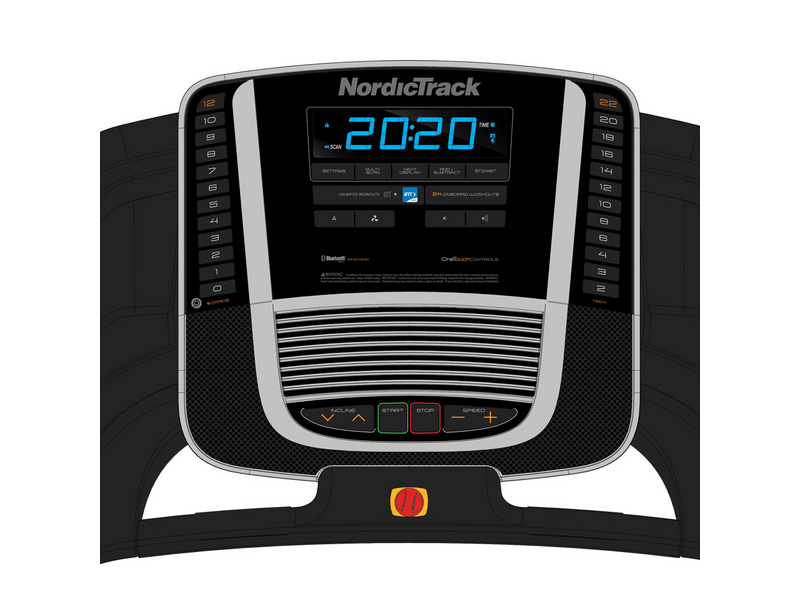 NordicTrack S25i futópad