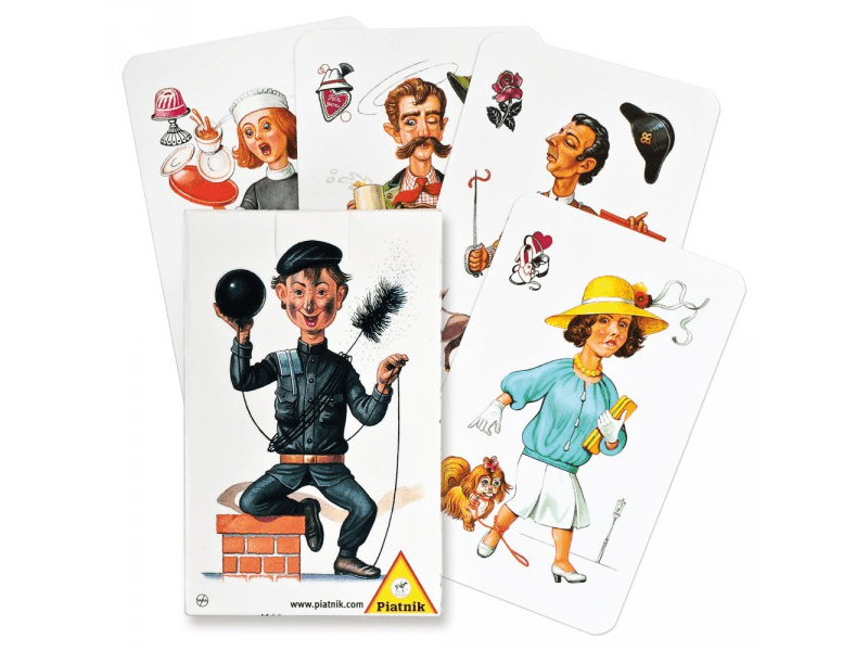 Piatnik Fekete Péter kártya, nosztalgia (427824)