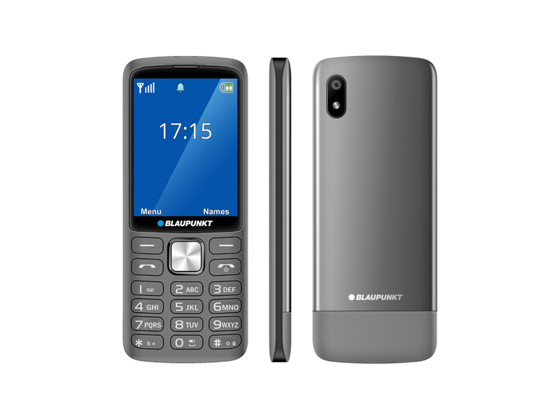 Blaupunkt FL08 Mobiltelefon, szürke + Yettel csomag