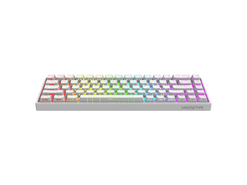 Yenkee YKB 3800WE MAGNETYPE US Gamer billentyűzet, fehér