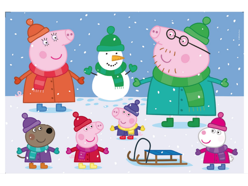 Clementoni Peppa malac Maxi puzzle, 104 db (23752)