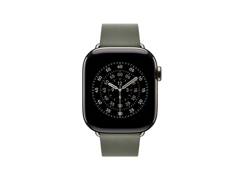 Apple Watch 42 mm zsályaszürke szíj modern csattal – M (MGGA4ZM/A)