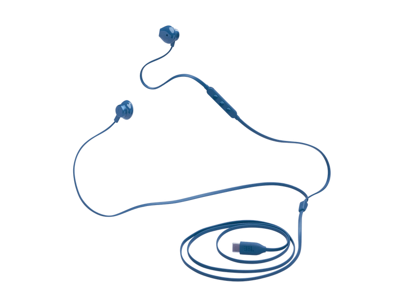 JBL Tune 305C USB-C žičane slušalice, plave