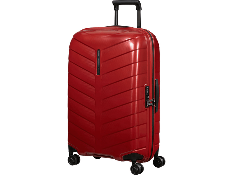 Samsonite Attrix Spinner Bőrönd, 69 cm, piros (146118-1726)