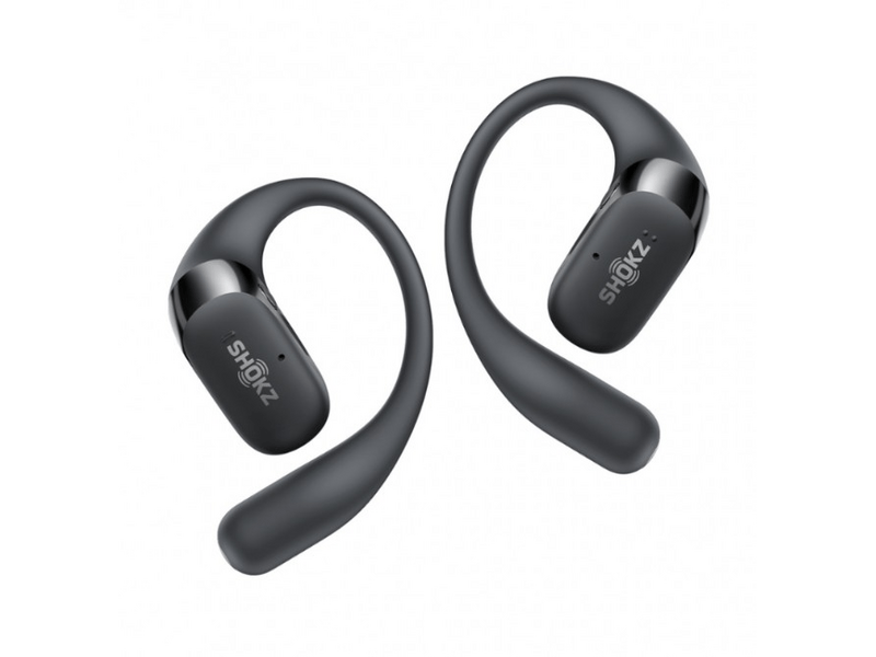 Shokz OpenFit 2 Bluetooth slušalice, crne boje