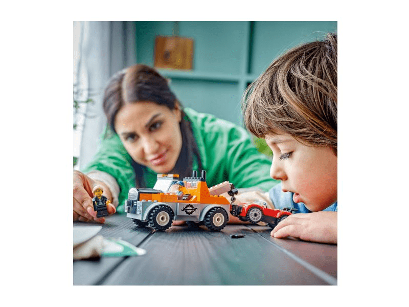 LEGO® City Kamion za vuču i popravak sportskih automobila (60435)