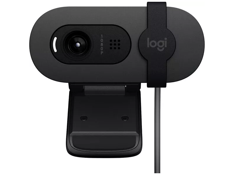 Logitech Brio 100 Full HD web kamera, grafitno siva