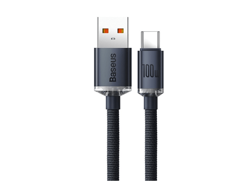Baseus Crystal Shine USB-A – USB-C kábel, 2 m (CAJY000501)