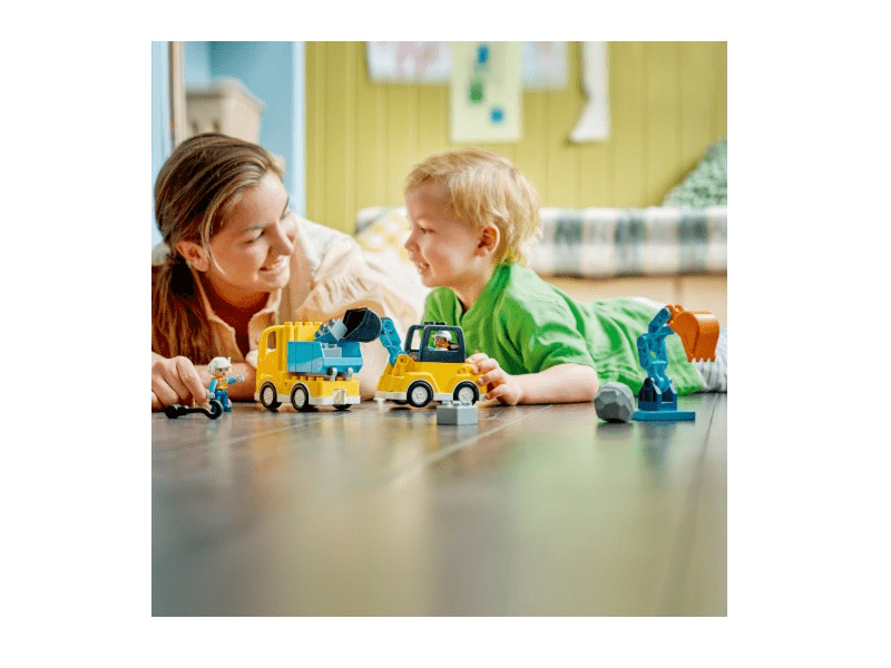 LEGO® DUPLO® Városi kalandok 3 az 1-ben építési munkagépek (10475)