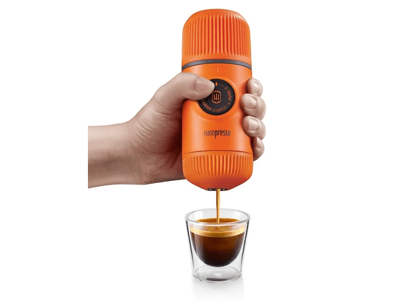 Nanopresso Petrol hord kávéfőző narancs