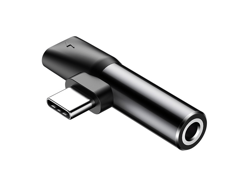 Baseus L41 USB-C – USB-C/3,5 mm jack audió és táp adapter (CATL41-01)