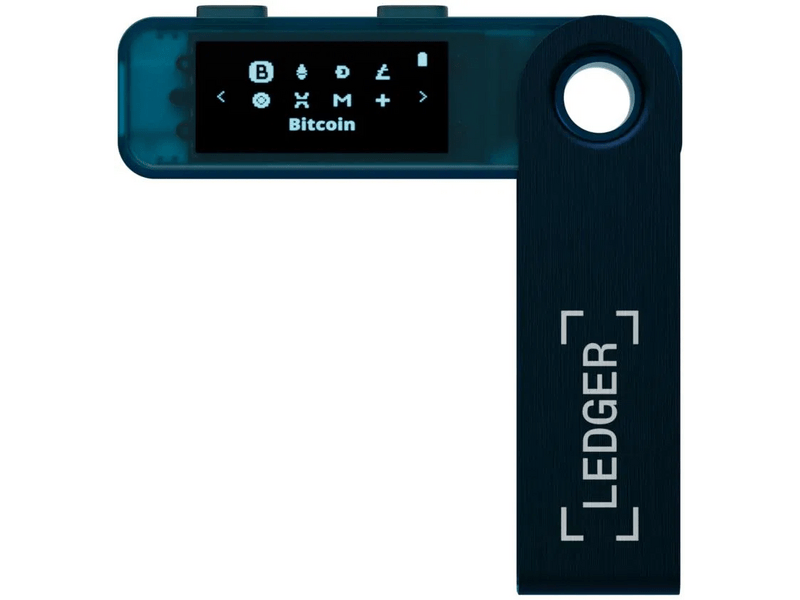 Ledger Nano S Plus Sapphire Blue Crypto tárca