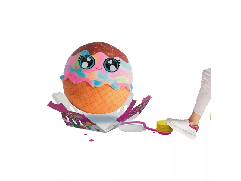 Eolo Biggies Napuhani mini plišani igrač, sladoled (EO63055)