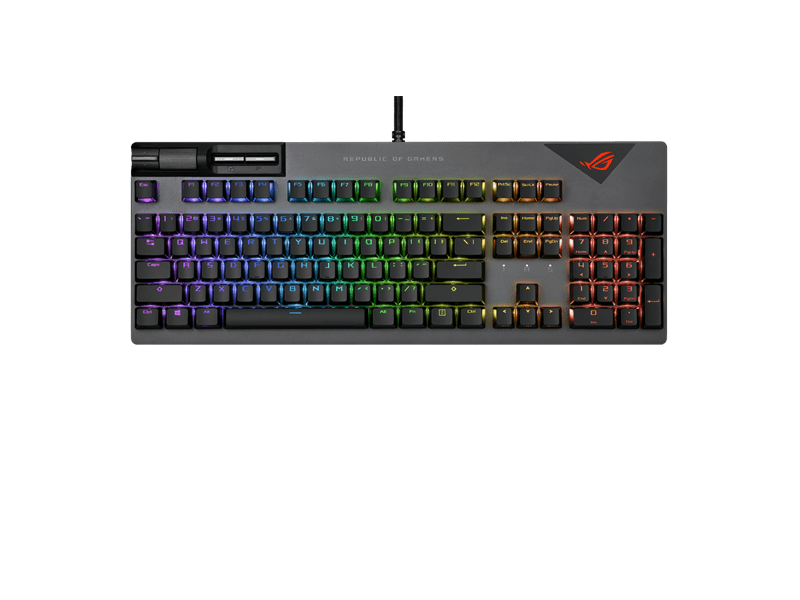 Asus ROG Strix Flare II Mechanikus gamer billentyűzet