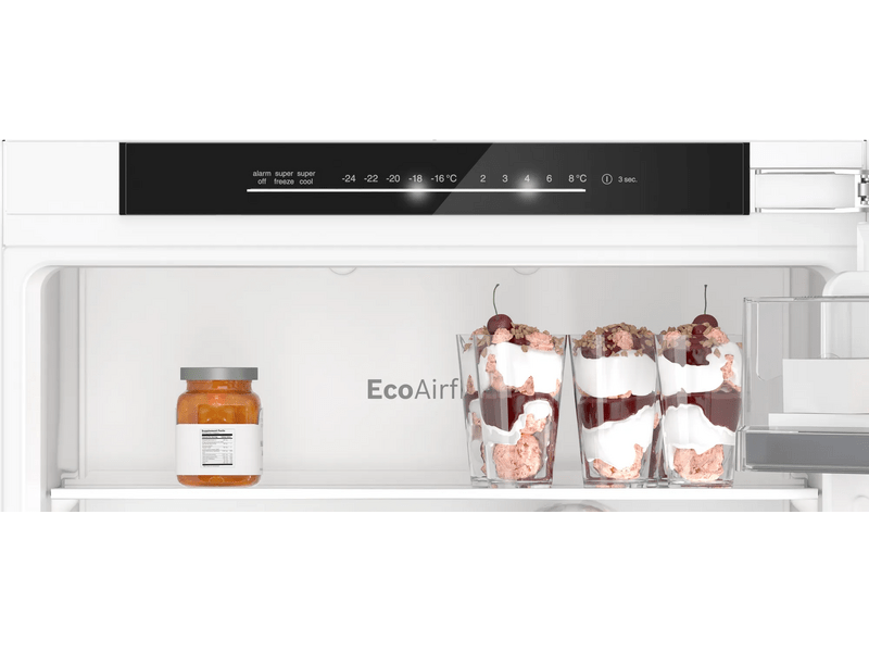 Bosch KIN86ADD0 Beépíthető alulfagyasztós kombinált hűtőszekrény