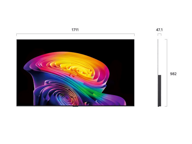 LG OLED77C61LA 77