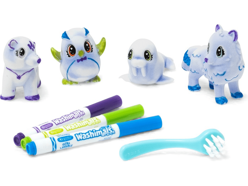 Crayola Washimals Jégvilág színváltós állatkákkal (74-7514)