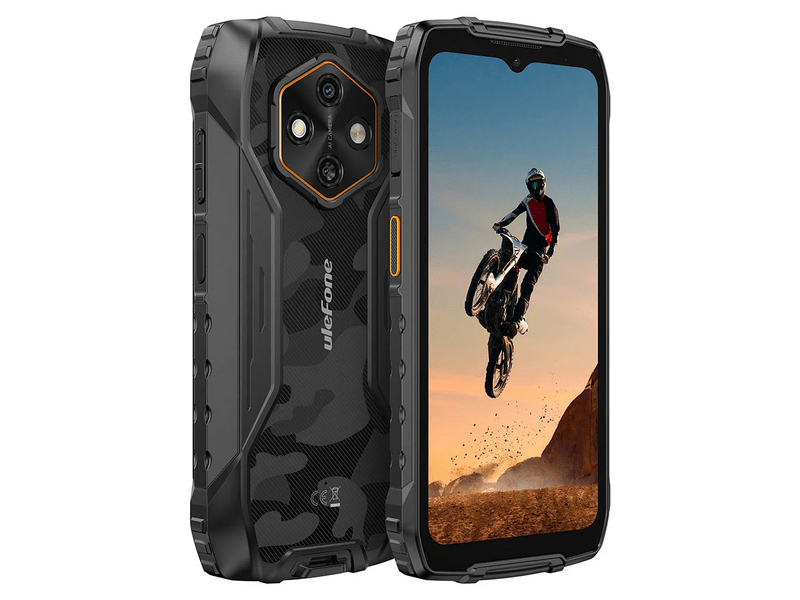 Ulefone Rugking 4 Pro 8/256GB Okostelefon, fekete