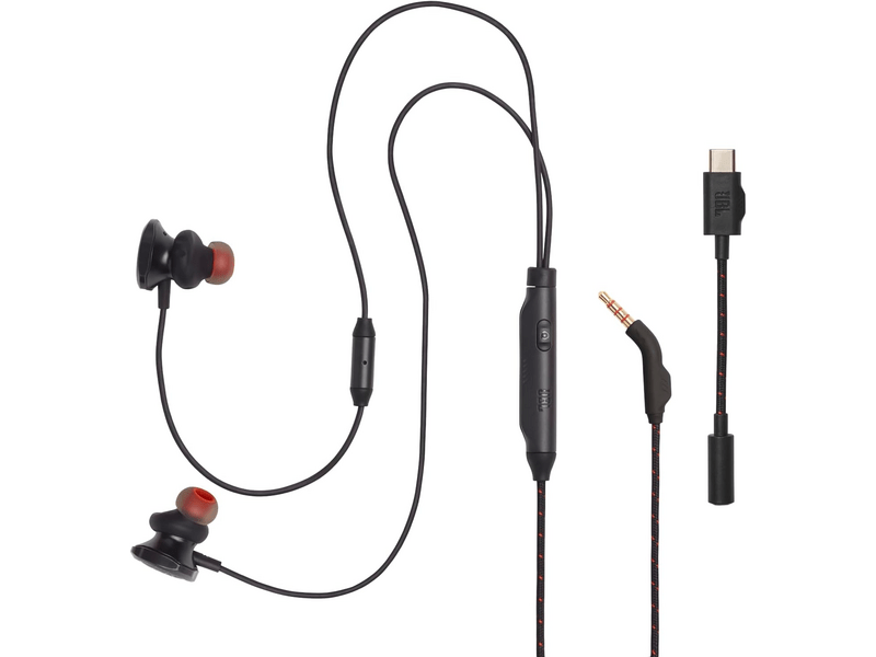 JBL Quantum 50C Vezetékes gamer fülhallgató, fekete