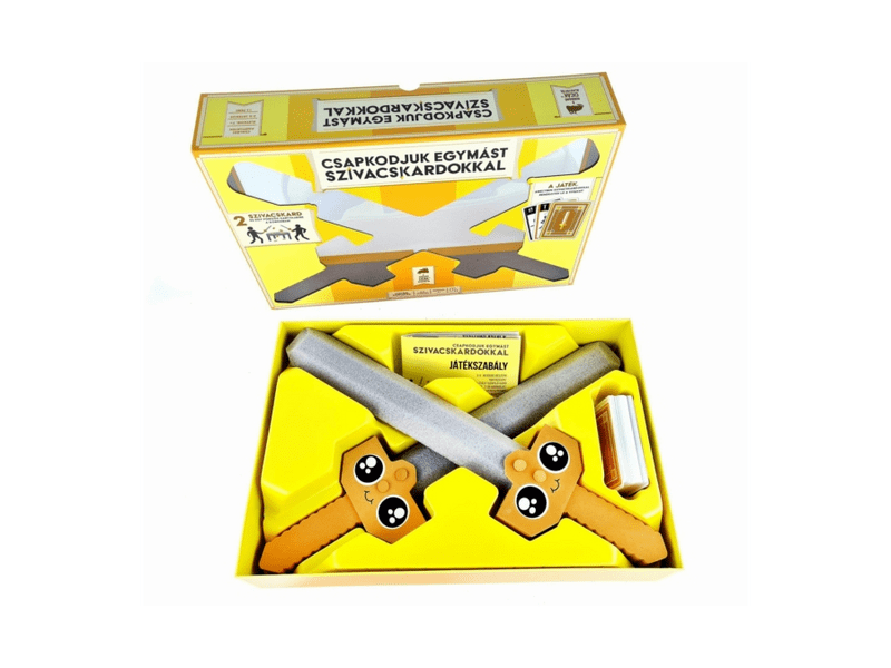 Csapkodjuk egymást szivacskardokkal társasjáték (EXP10009)