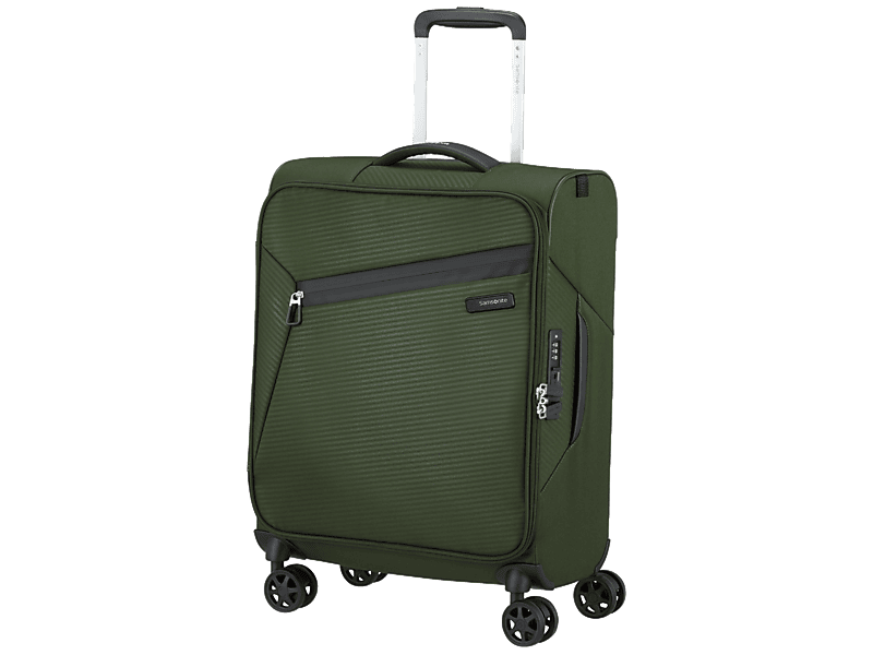 Samsonite Litebeam Spinner Bőrönd, 55 cm, sötétzöld (146852-9199)