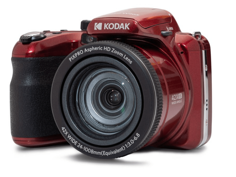 Kodak Pixpro AZ425 digitális fényképezőgép, piros