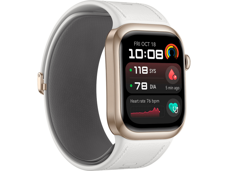 Huawei Watch D2 Smartwatch, zlatno kućište, bijeli remen