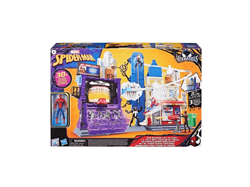 Marvel Spider-Man VenomVersus Web Slinging City játékszett (G07375L0)