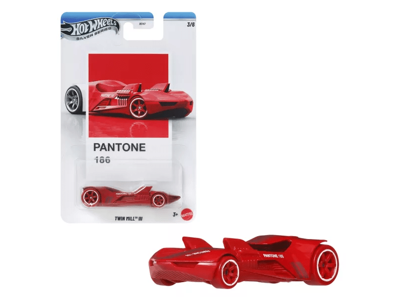 Hot Wheels: Pantone kisautó, többféle (JKY47)