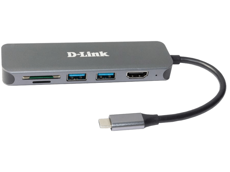 D-Link DUB-2327 6-in-1 USB-C HUB