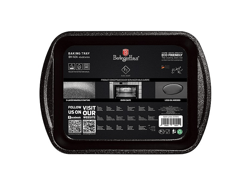 Berlinger Haus BH/1434A Tepsi, 40 x 28,5 cm