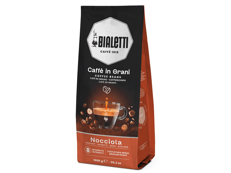 Bialetti Nocciola Mogyorós szemes kávé, 1 kg