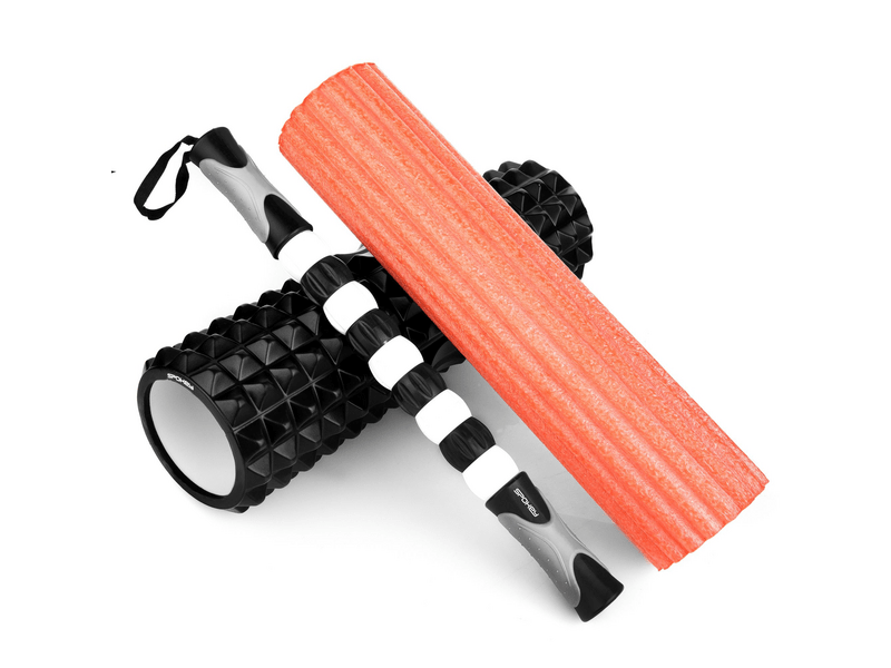 Spokey Mixroll Black 3in1 fitnesz henger, 33 x 14,5 cm (40597)