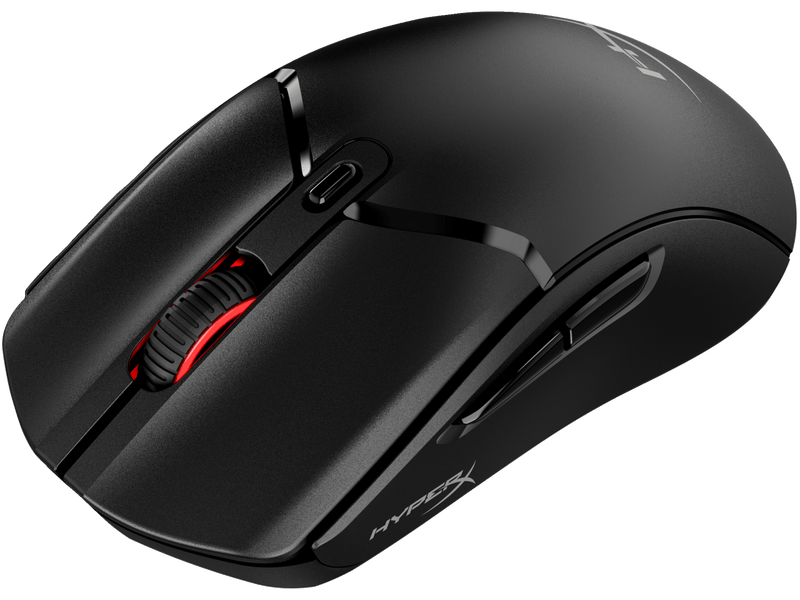 HyperX Pulsefire Haste 2 Core Vezeték nélküli gamer egér, fekete (8R2E6AA)