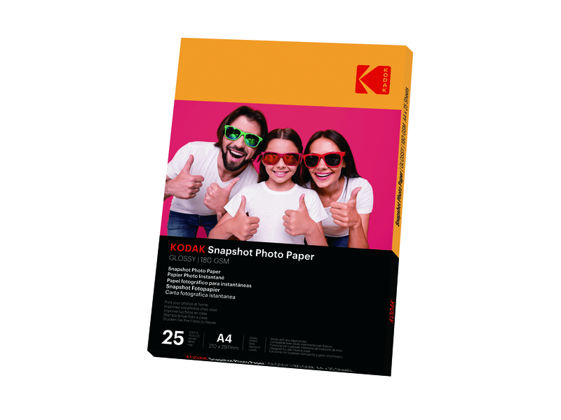 Kodak Snapshot A4 fotópapír, fényes, 25 db (KO-3510812)