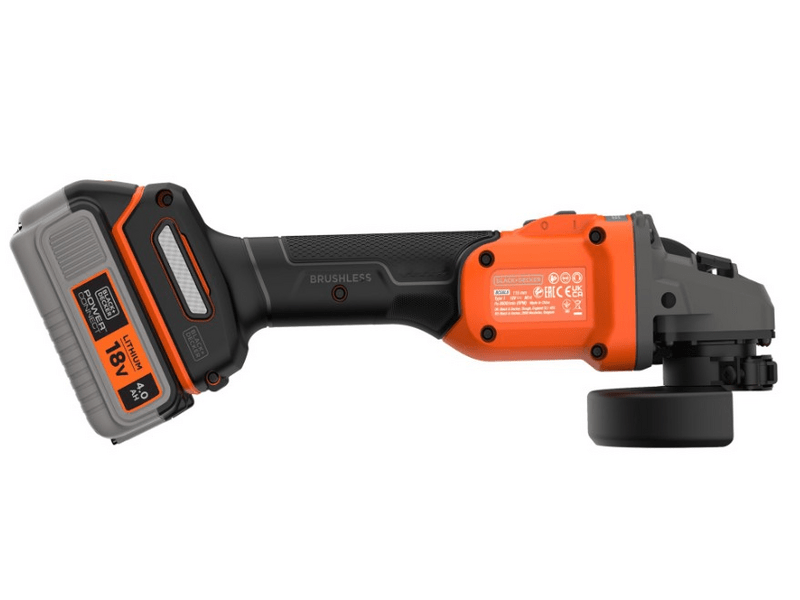 BLACK + DECKER BCG6L8F1S-QW 18V akkus sarokcsiszoló