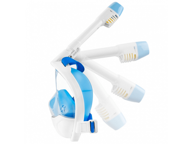 Spokey Karwi White búvármaszk kameratartóval, S/M