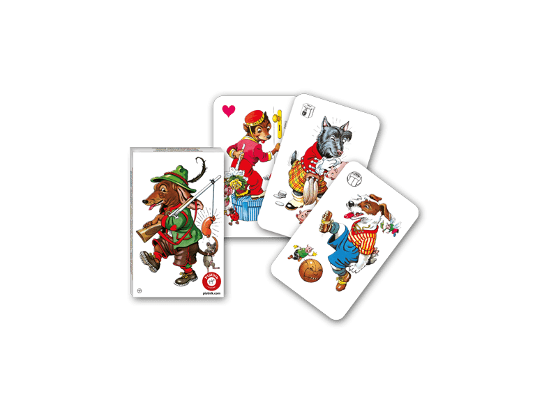 Piatnik Fekete Péter kártya, Kutyák (427121)